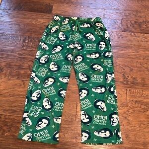 Men's Buddy the Elf Fleece Sleep Pant size large
